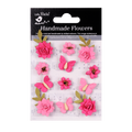 Handmade Flowers Precious Pink Cloria 12Pc