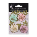 Handmade Flowers Fairy Garden Pixie Approx 5Cm 4Pc