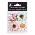 Handmade flowers Fairy Garden Nyra Approx 2 & 4.5cm 4pc