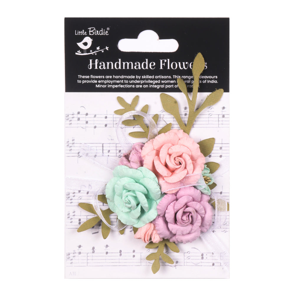 Handmade flowers Fairy Garden Valeria Approx 10cm 1pc