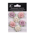 Handmade flowers Fairy Garden Angle Approx 5cm 6pc