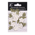 Handmade Flowers Ivory Pearl Aviva Approx 2.9Cm 18Pc
