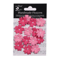 Handmade flowers Precious Pink Ijra Approx 2.5cm 15pc