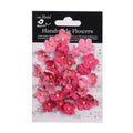 Handmade flowers Precious Pink Paula Approx 2.1Cm 30Pc