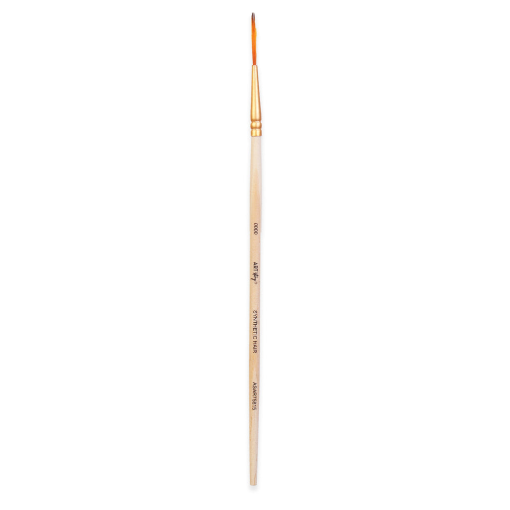 Liner Brush Synthetic Hair Size 0000 Handle Length 150mm