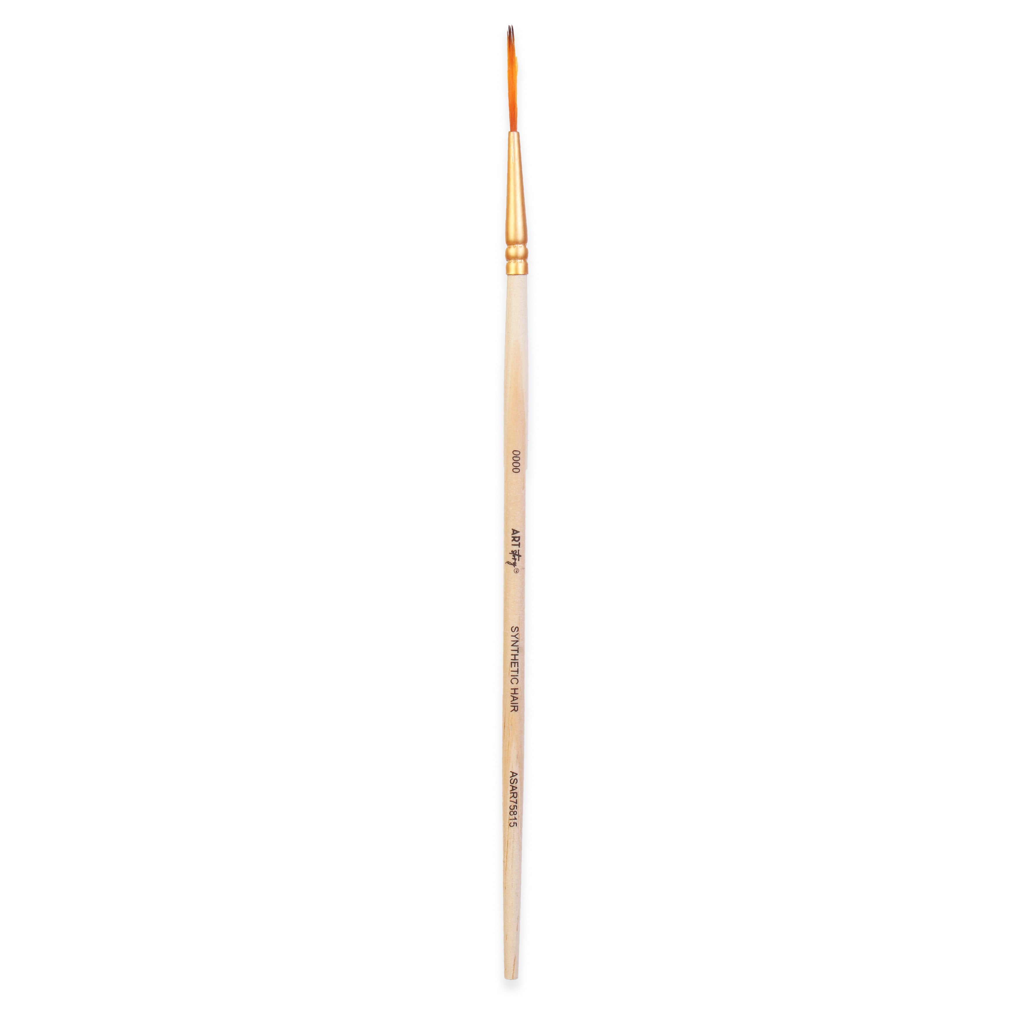 Liner Brush Synthetic Hair Size 0000 Handle Length 150mm