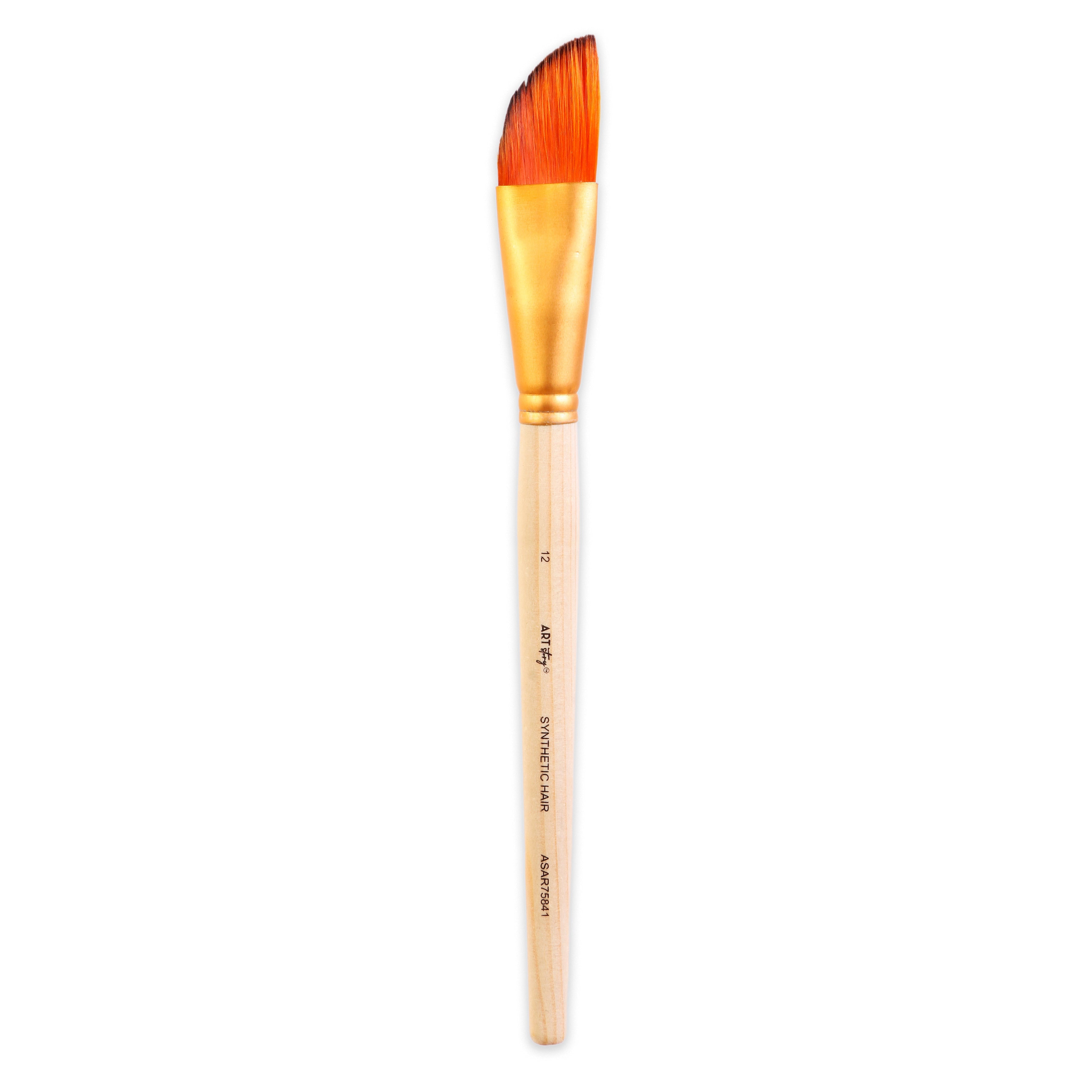 Dagger Brush Synthetic Hair Size 12 Handle Length 150mm