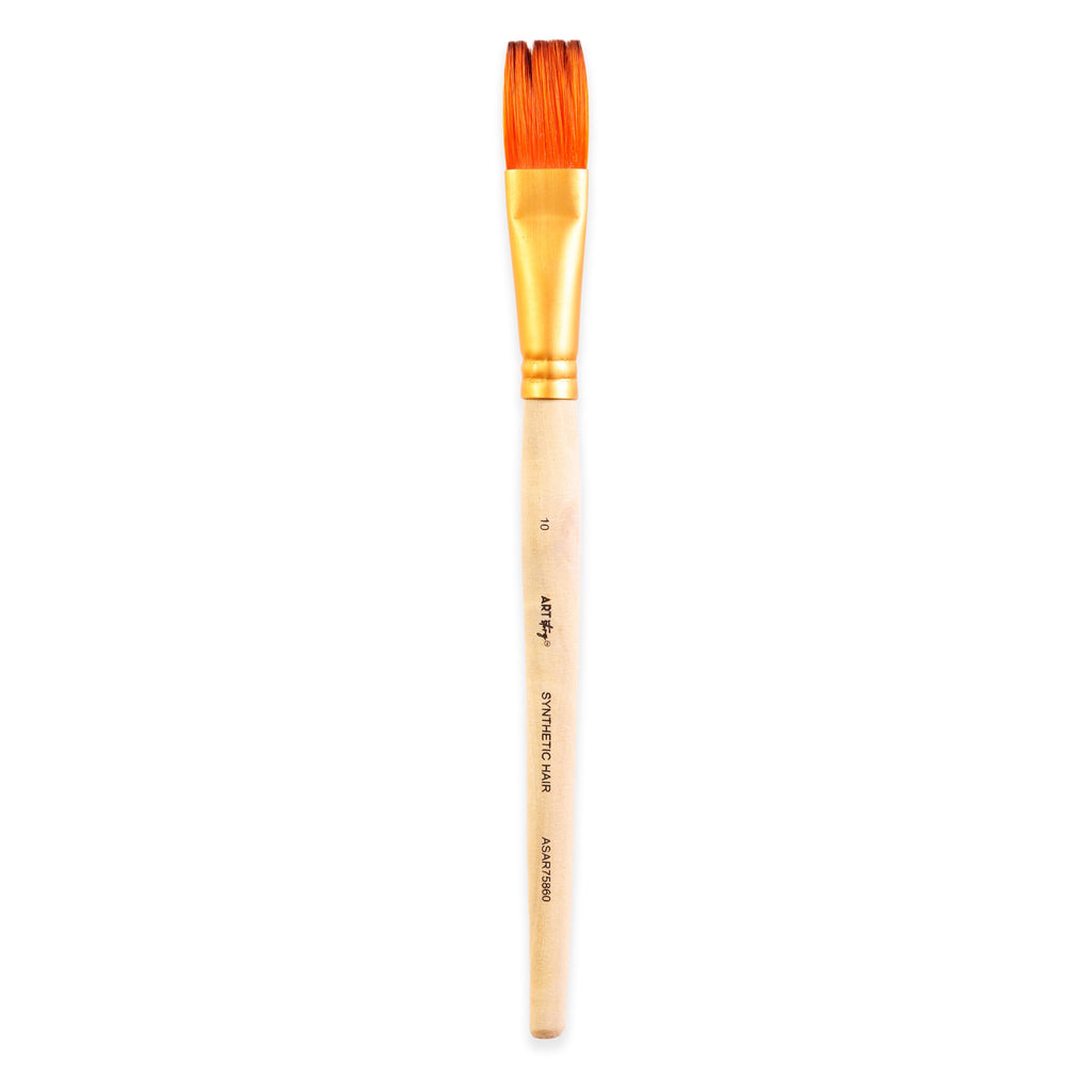 Comb Brush Synthetic Hair Size 10 Handle Length 150mm