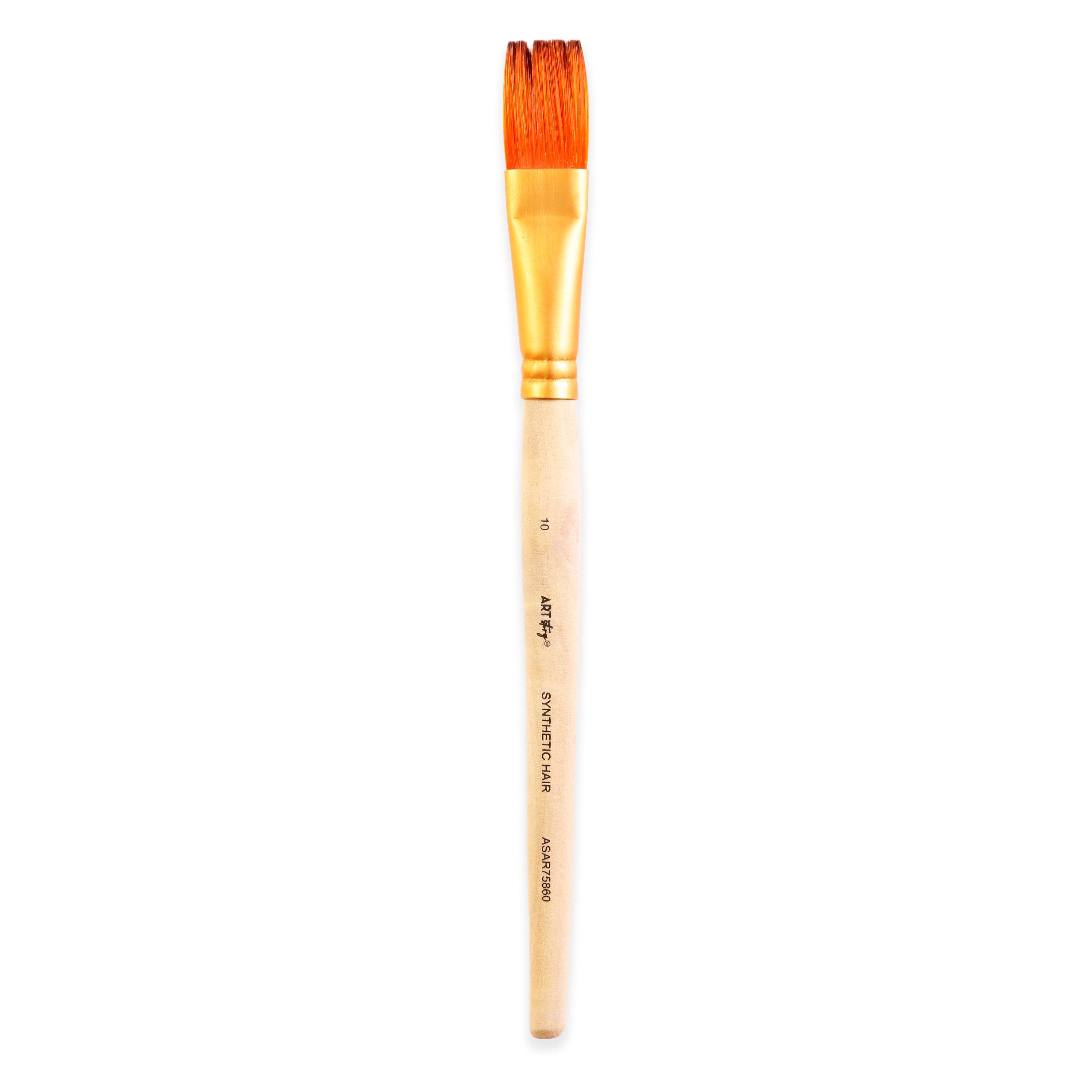 Comb Brush Synthetic Hair Size 10 Handle Length 150mm