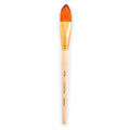 Cat`S Tongue Brush Synthetic Hair Size 12 Handle Length 150mm