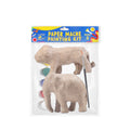 Paper Mache Painting Kit Elephant And Lion