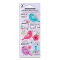 Handmade Stickers- Hello Tweet, 15pc, 1 Sheet