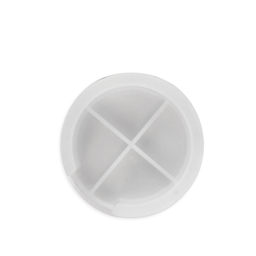Silicone Mould Coaster And Stand Set H1.5 X 5inch Dia 1pc