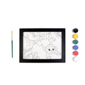 Pre-printed Canvas With Frame Monkey Painting Kit 5 X 7inch