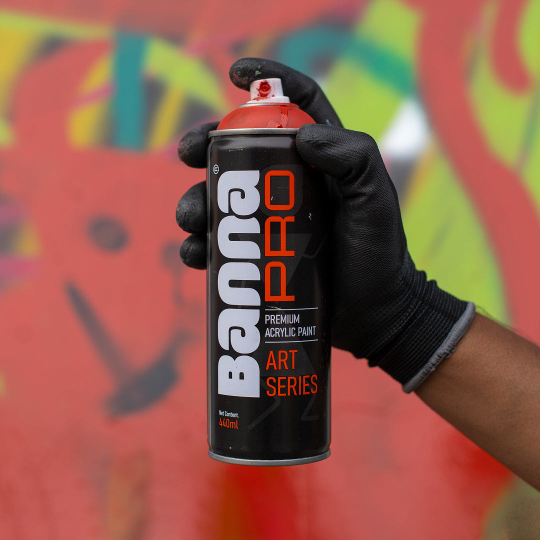 Graffiti Spray Paint Cherry Red 400ml Bottle