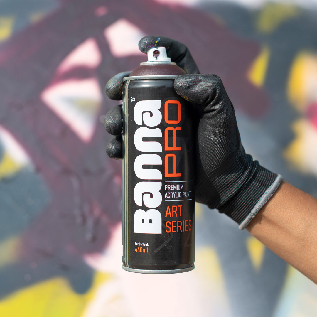 Graffiti Spray Paint Chocolate Brown 400ml Bottle
