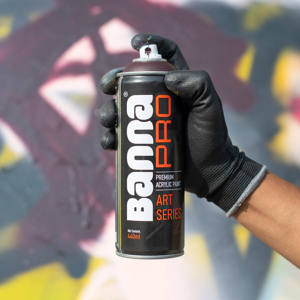 Graffiti Spray Paint Chocolate Brown 400ml Bottle