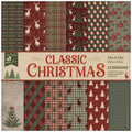 Paper Pack Classic Christmas 12 X 12inch 250gsm 12Sheet