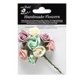 Handmade Flowers Fairy Garden Charlie Approx 2Cm 8Pc