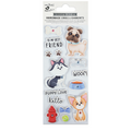 Handmade Stickers Puppy Love 14pc