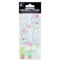 Handmade Stickers Llama love 10pc
