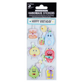 Handmade Stickers Monster Party 7pc