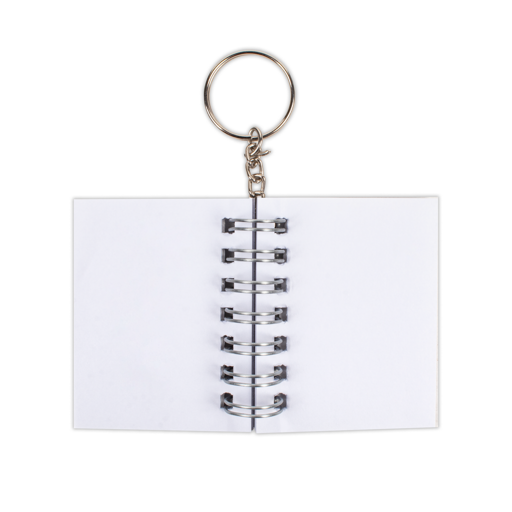 Keychain Notebook Daisy Smile L6.8 X W5.3cm 70gsm 80pages 1 Book