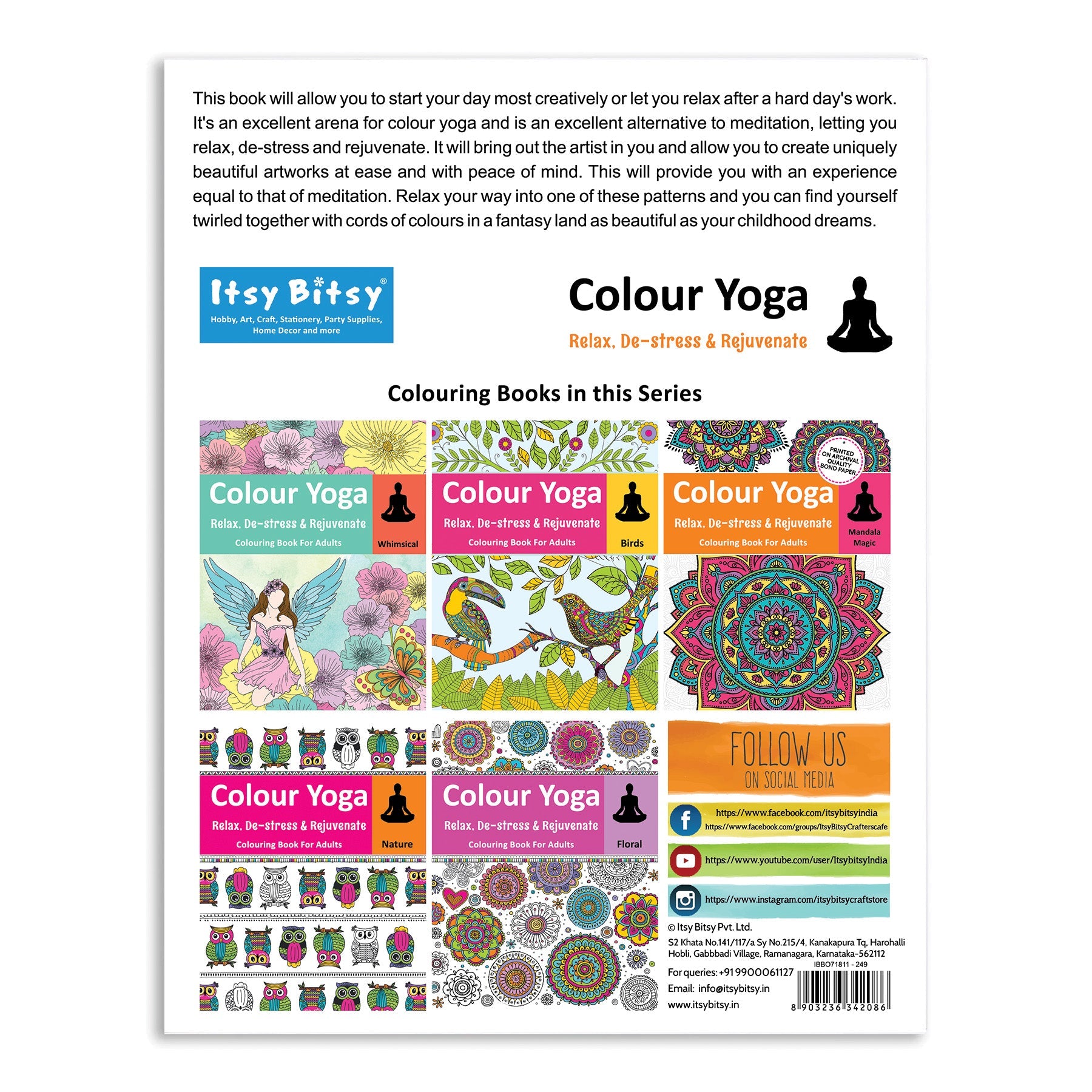 Arts of India Colouring Book