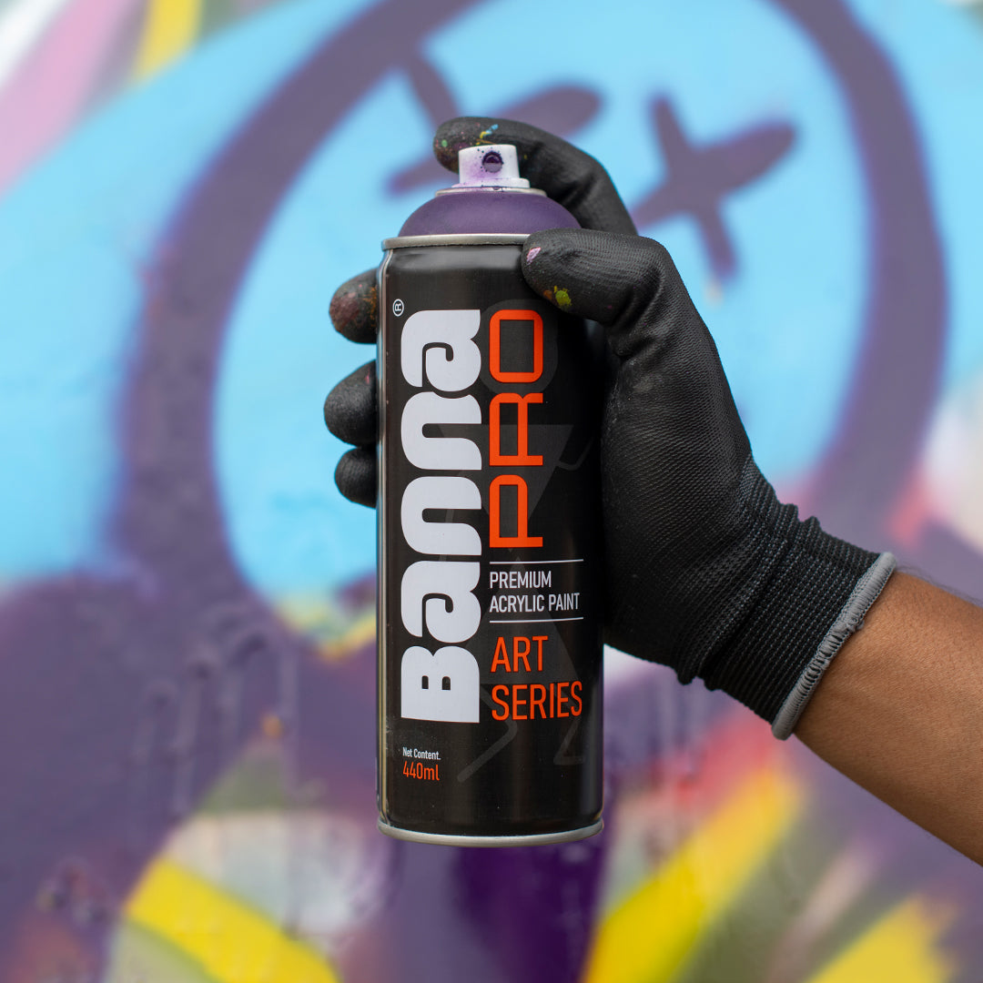 Graffiti Spray Paint Purple Dark 400ml Bottle