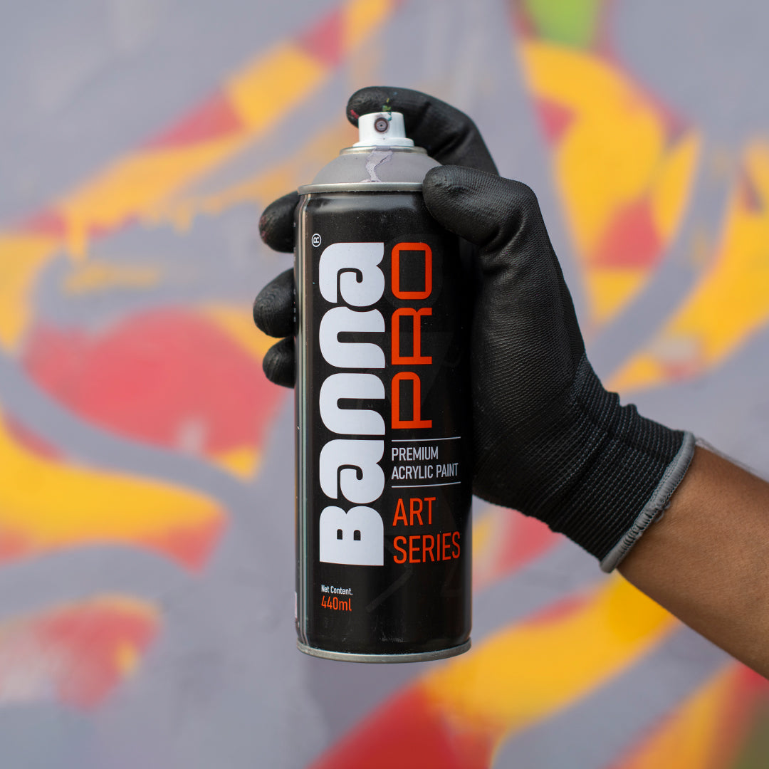 Graffiti Spray Paint Dark Grey 400ml Bottle