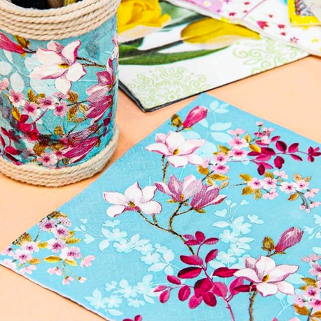 Decoupage Paper Country Flora 2Designs 70GSM A4 4Sheets