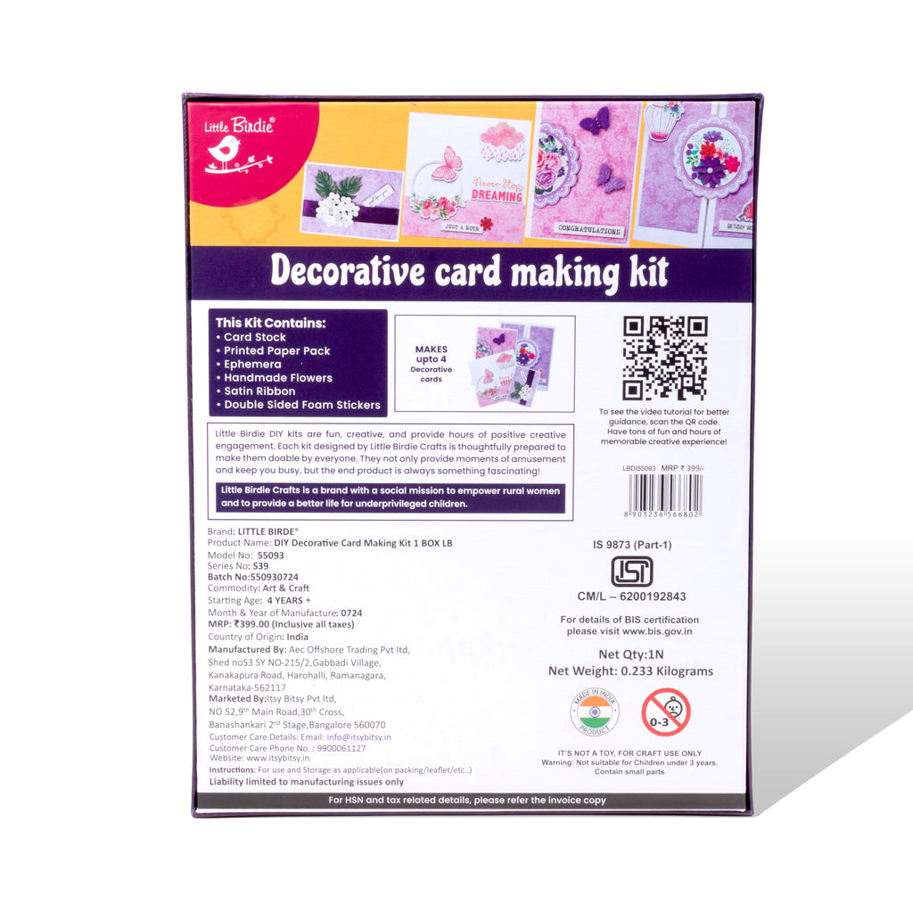 Diy Decorative Card Making Kit