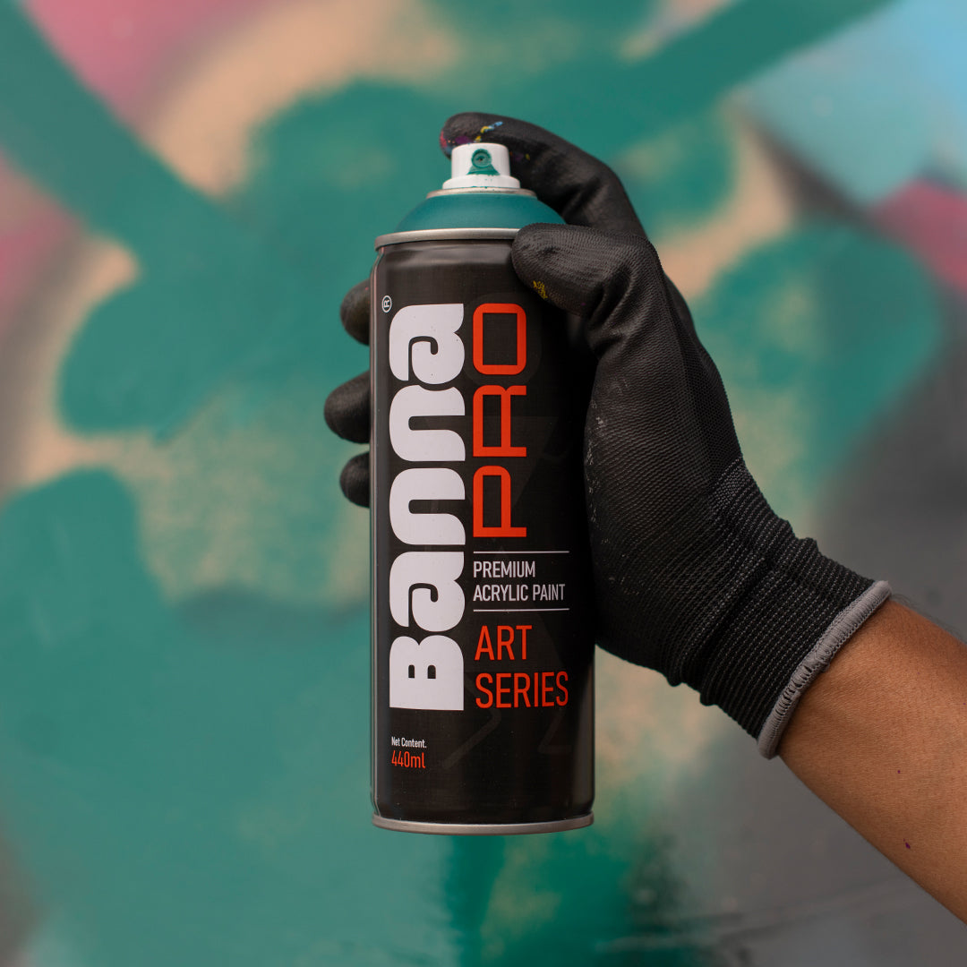 Graffiti Spray Paint Deep Green 400ml Bottle