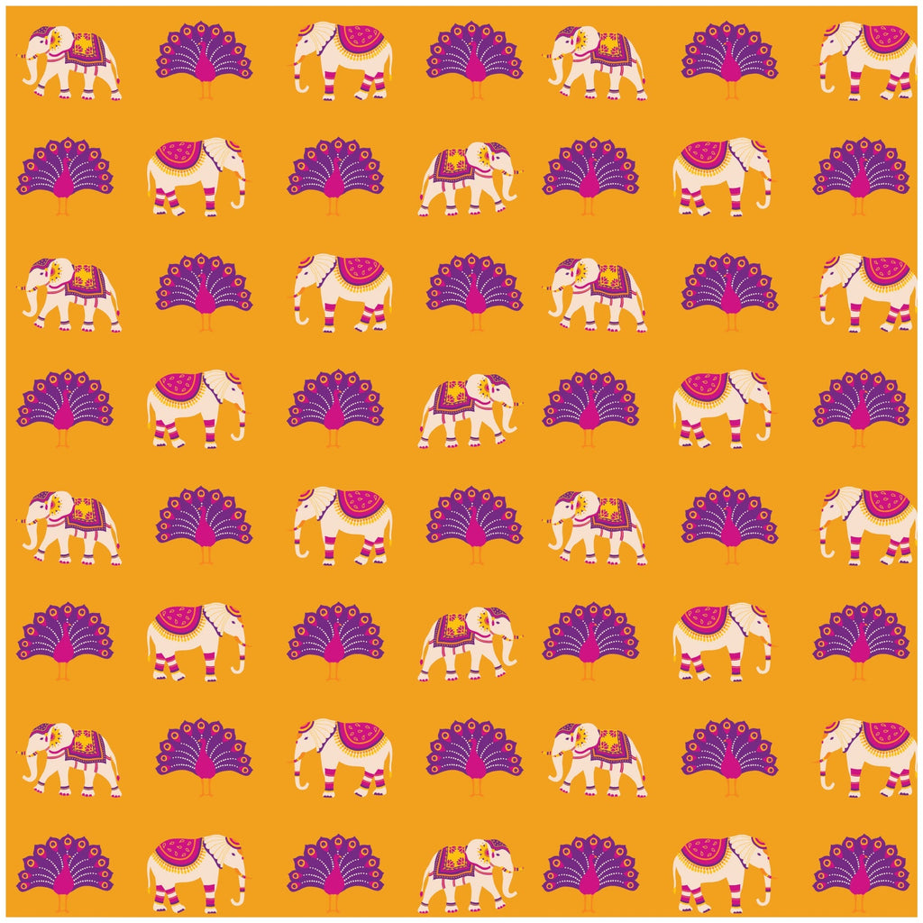 Paper Pack Ethnic Vibes 1Pc, Madhubani 1Pc 12 X 12inch 250gsm 12Sheet