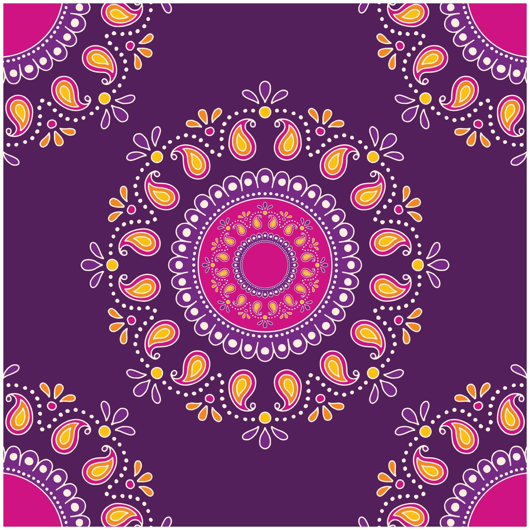 Paper Pack Ethnic Vibes 12 X 12inch 250gsm 12 Sheet