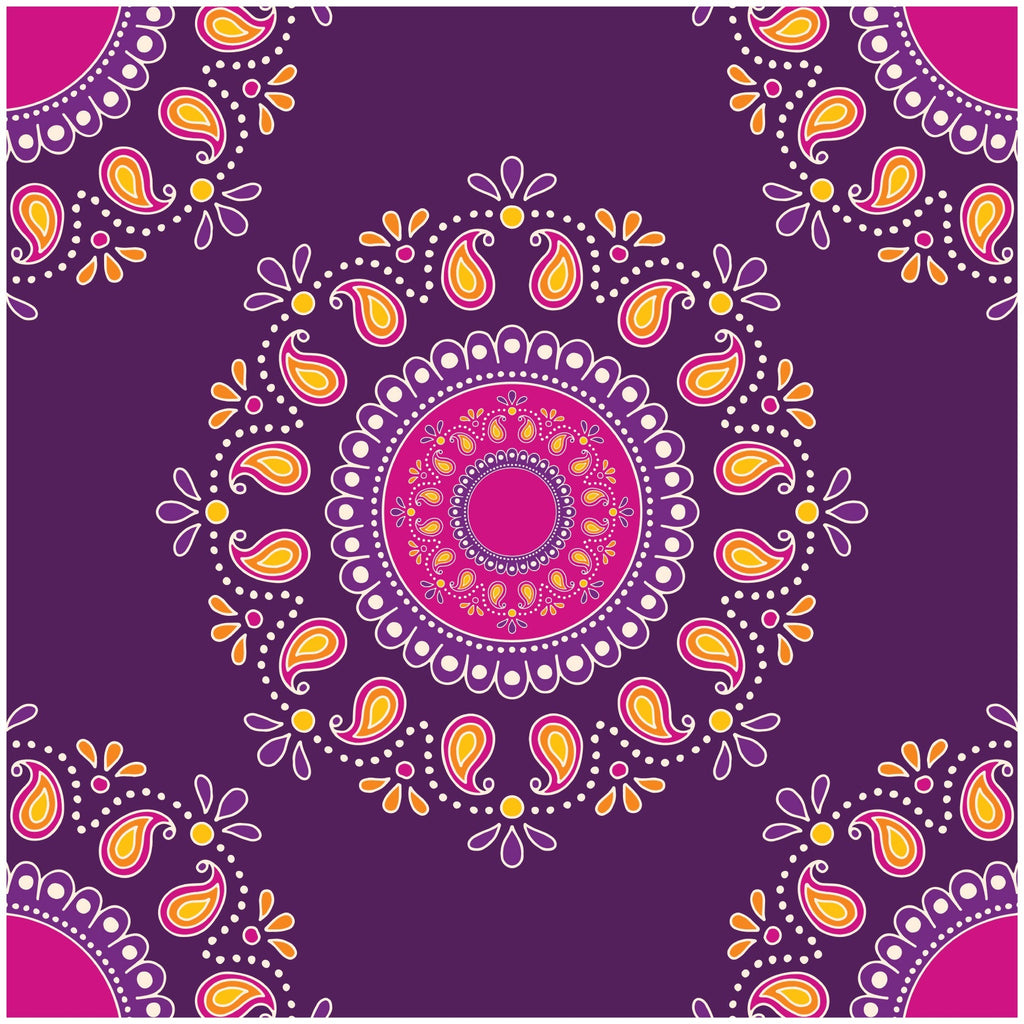 Paper Pack Ethnic Vibes 1Pc, Madhubani 1Pc 12 X 12inch 250gsm 12Sheet