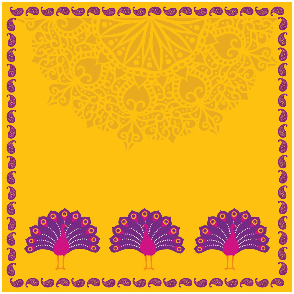 Paper Pack Ethnic Vibes 12 X 12inch 250gsm 12 Sheet