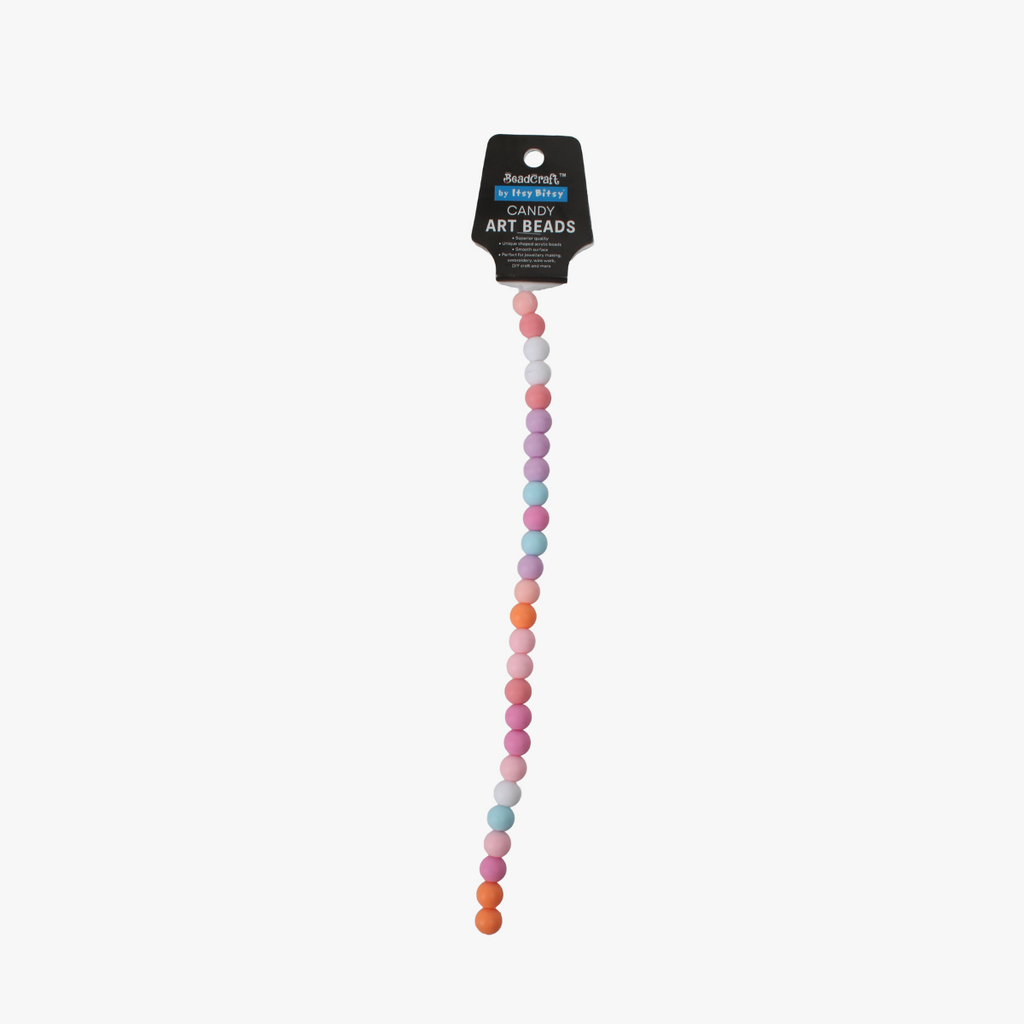 Candy Art Beads Round 10mm 26 Beads 1 String