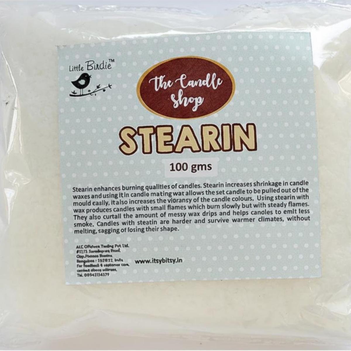 Candle Making Stearin 100G Lb