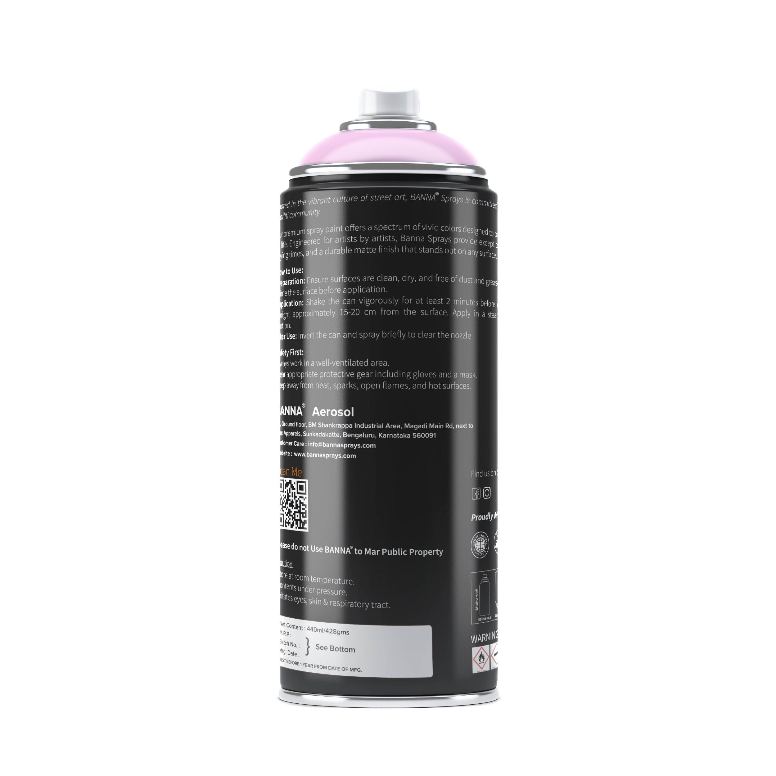 Graffiti Spray Paint Erica Light 400ml Bottle
