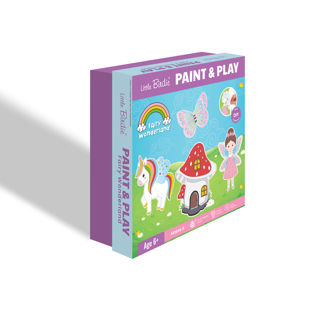 DIY Paint and Play Kit - Fairy Wonderland, 1 Box