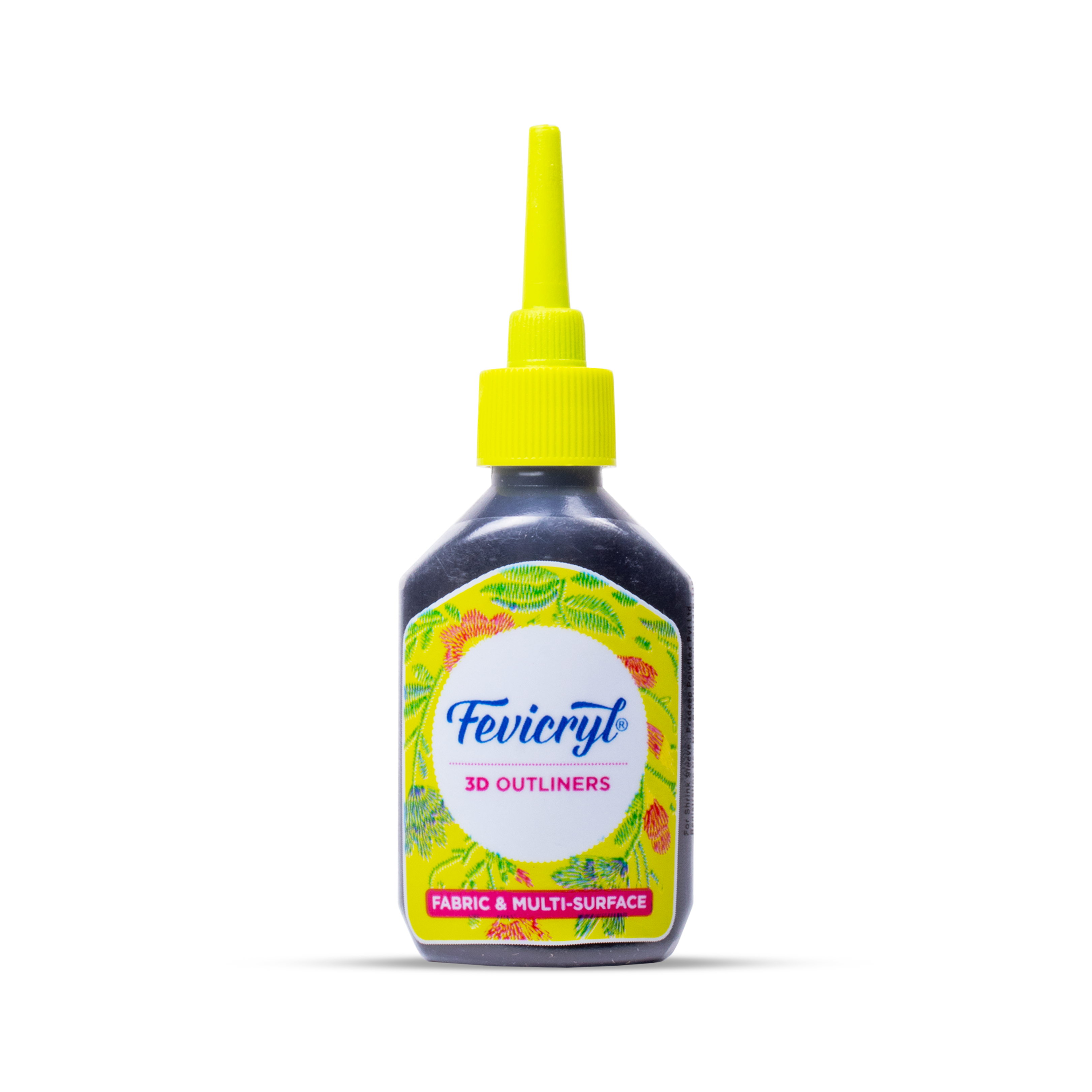 Fevicryl 3D Cone Outliner 20Ml Tube - BLACK