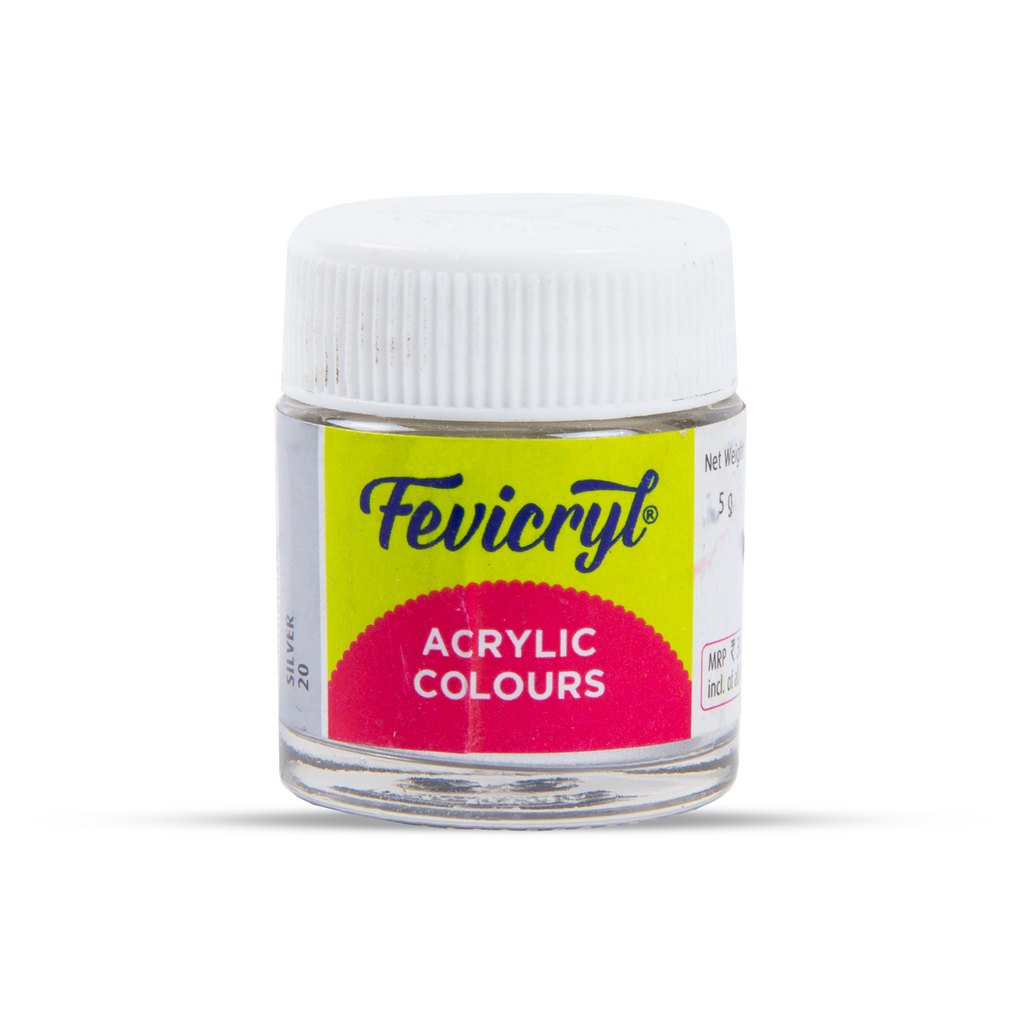 Fevicryl Acrylic Silver 5 Gm
