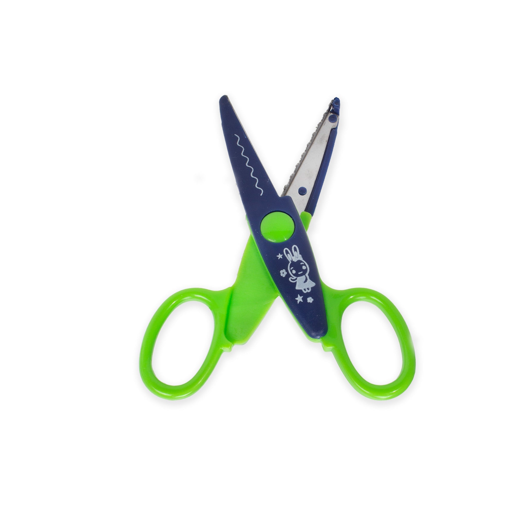 Kids Scissors Curved Design Cutting 1pcs