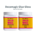 Decomagic Glue Gloss 1 Litre X 2 Bottle