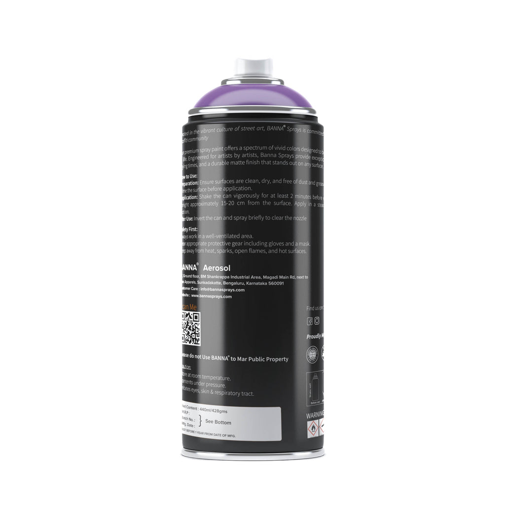 Graffiti Spray Paint Grape 400ml Bottle