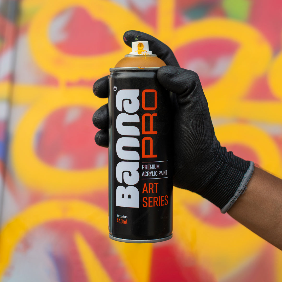 Graffiti Spray Paint Honey Light 400ml Bottle
