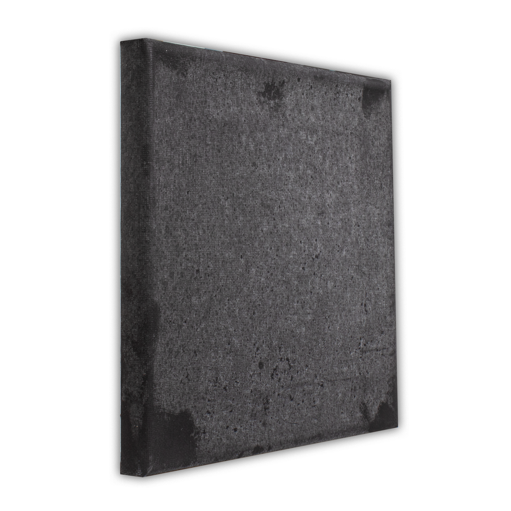Streched Canvas 20Cm X 20Cm Black 1pc