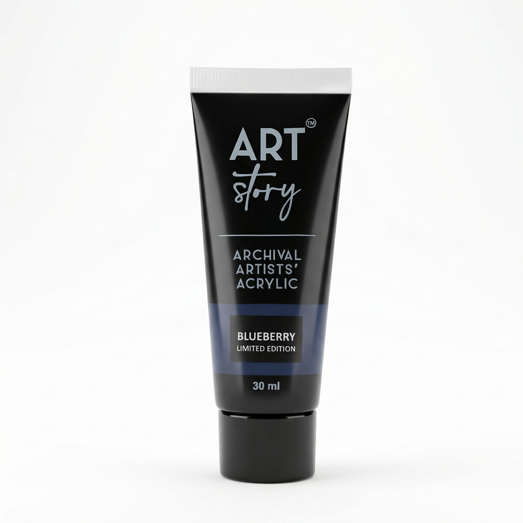 Artists Acrylic Colour Blueberry 30ml Tube