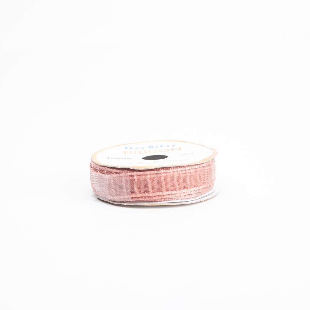 Pink Organza Ribbon 15mm 2mtr